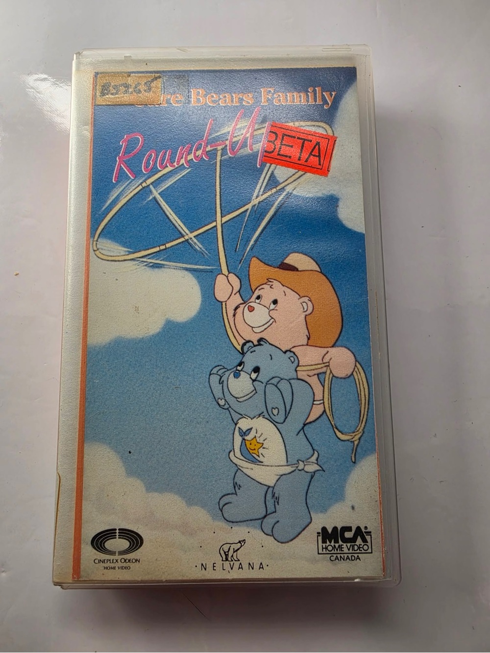 Betamax copy of The Care Bears Family Round-Up
